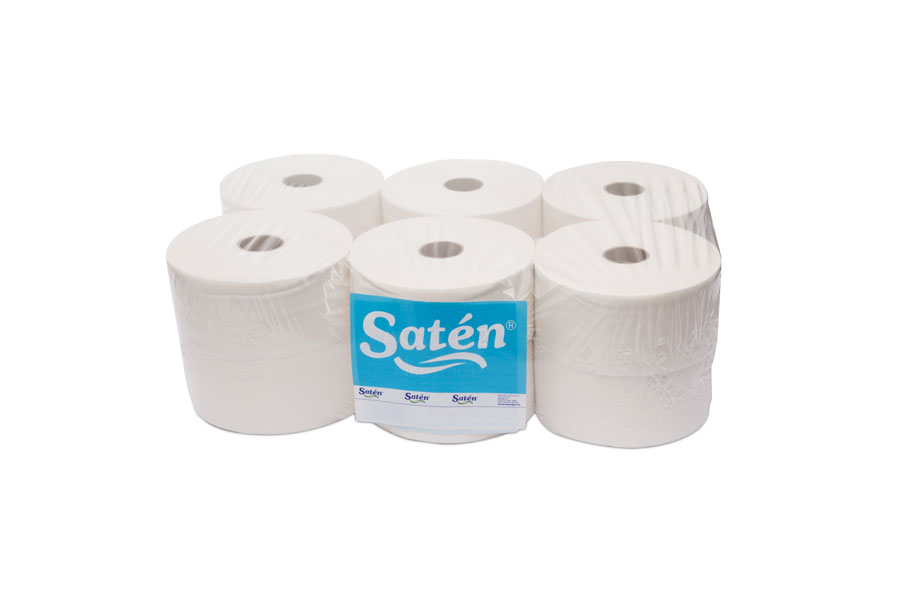 Papier toilette mini Jumbo système L-one Lot de 12 HI1384730